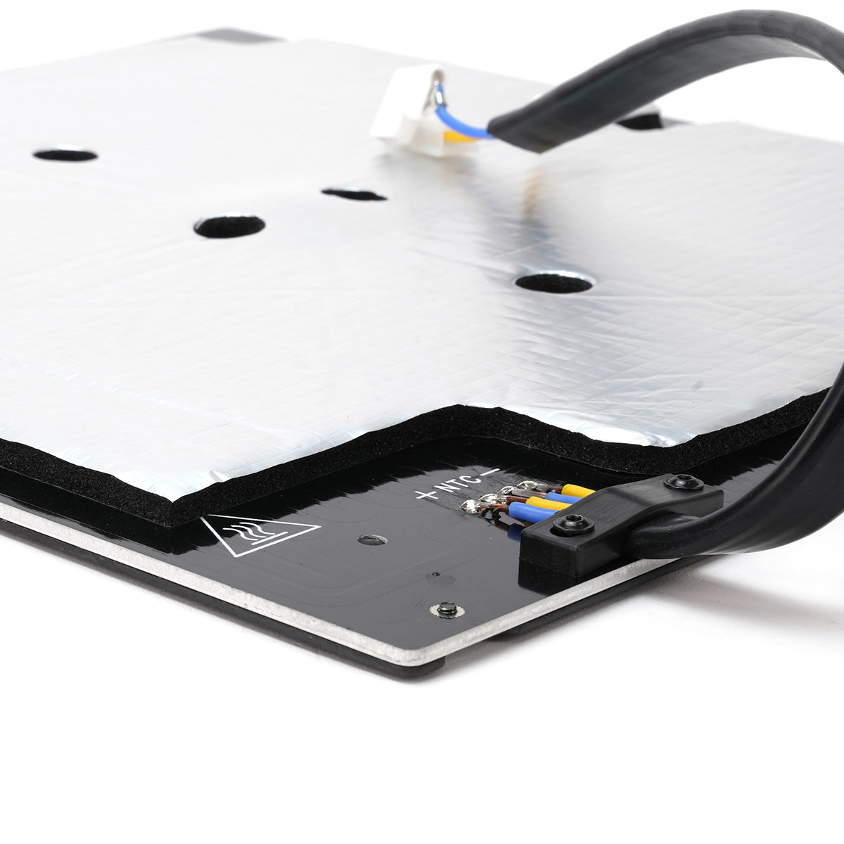 X4 Aluminum Base Heated Bed + Soft Magnetic Sheet + Insulation Cotton Assembly